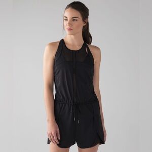 Lululemon Revitalize Romper Shorts Black Size 12